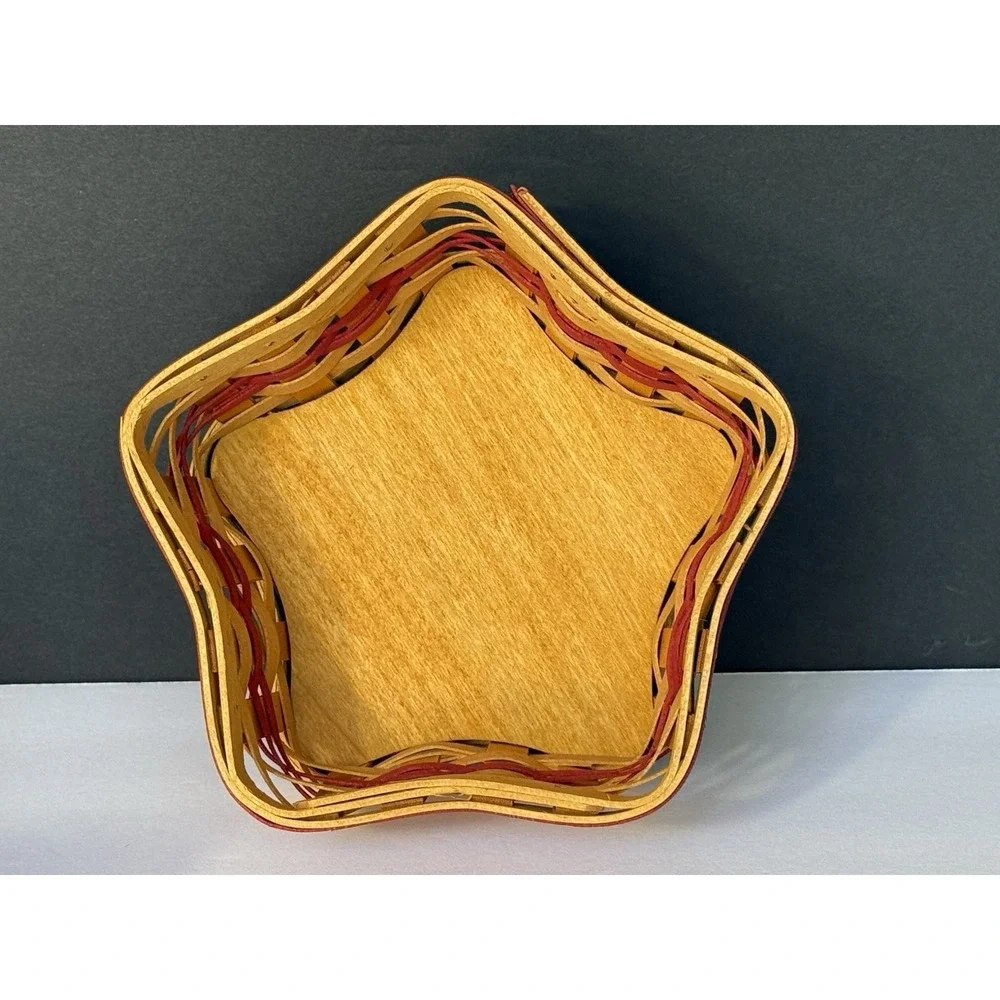 NEW Longaberger Tree Trimming 2001 Twinkle Twinkle Basket Set SIGNED Liner/Charm